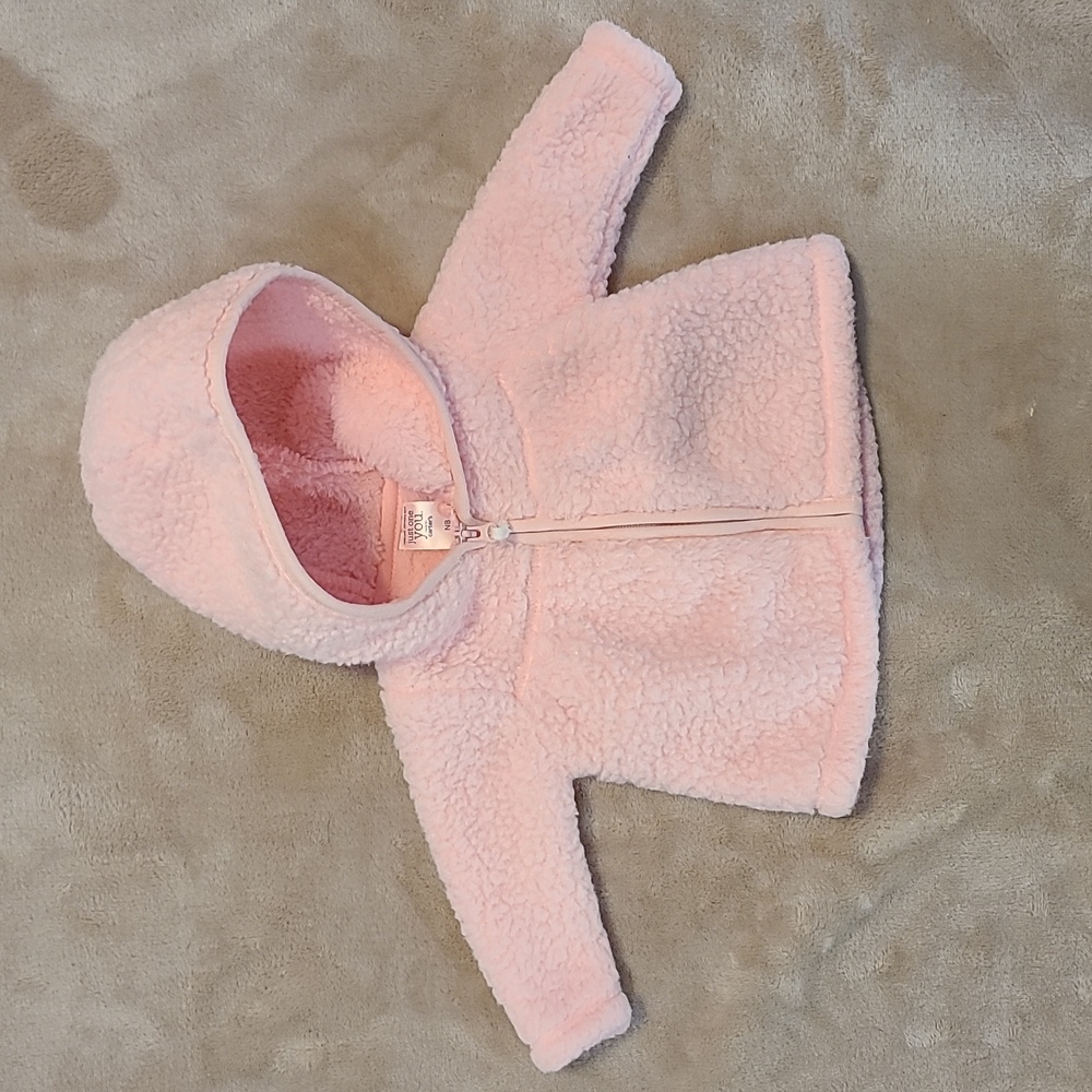 NB pink Carter's jacket